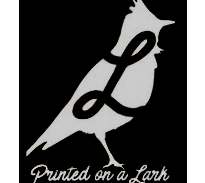 Printed on a Lark